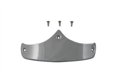 Smooth Chrome Front Fender Tip