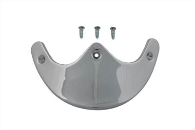 Smooth Narrow Chrome Front Fender Tip