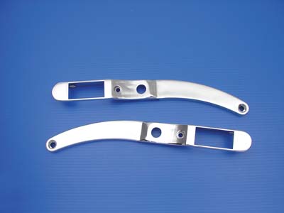Rear Fender Strut Cover Set Chrome