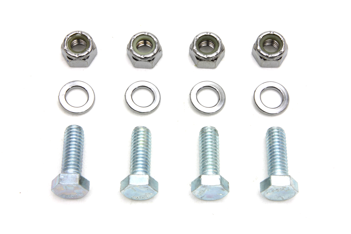 Front Fender Mount Kit Chrome
