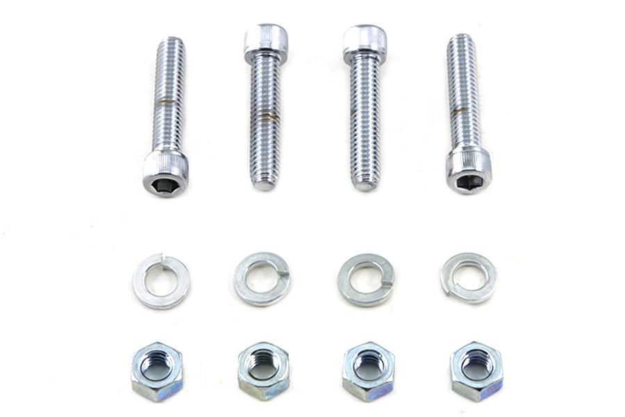 Front Fender Mount Kit Chrome
