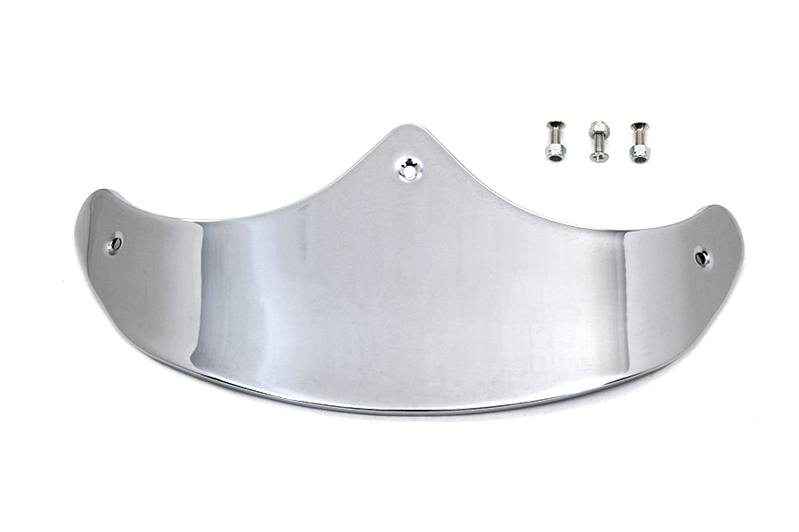 Smooth Front Fender Tip Chrome