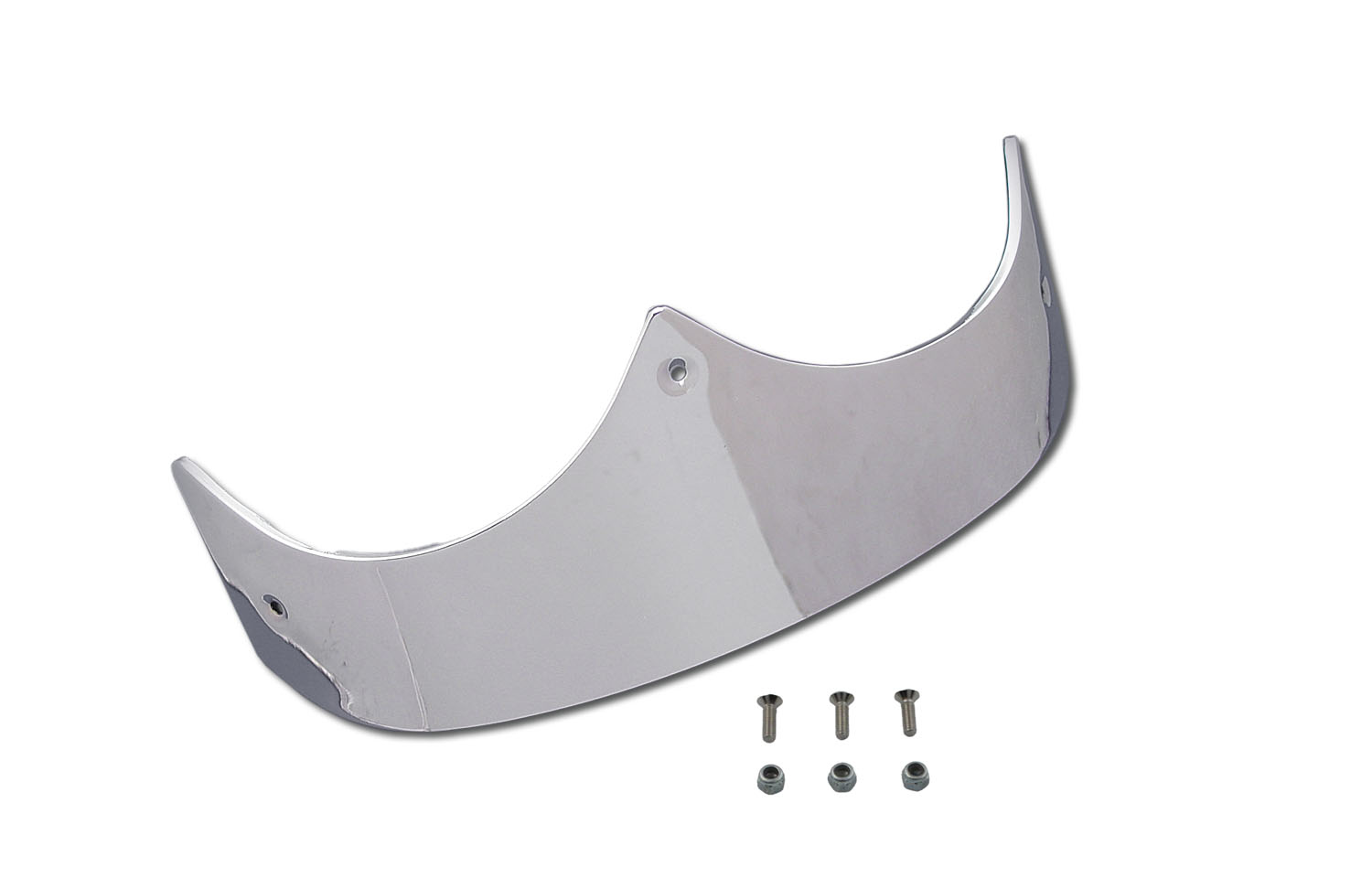 Smooth Rear Fender Chrome Tip