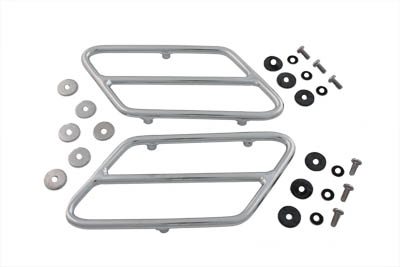 Saddlebag Side Cover Trim Rail Set