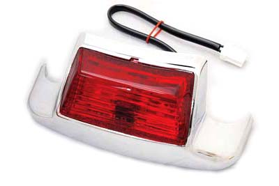 Rear Fender Tip with Bulb Type Lamp