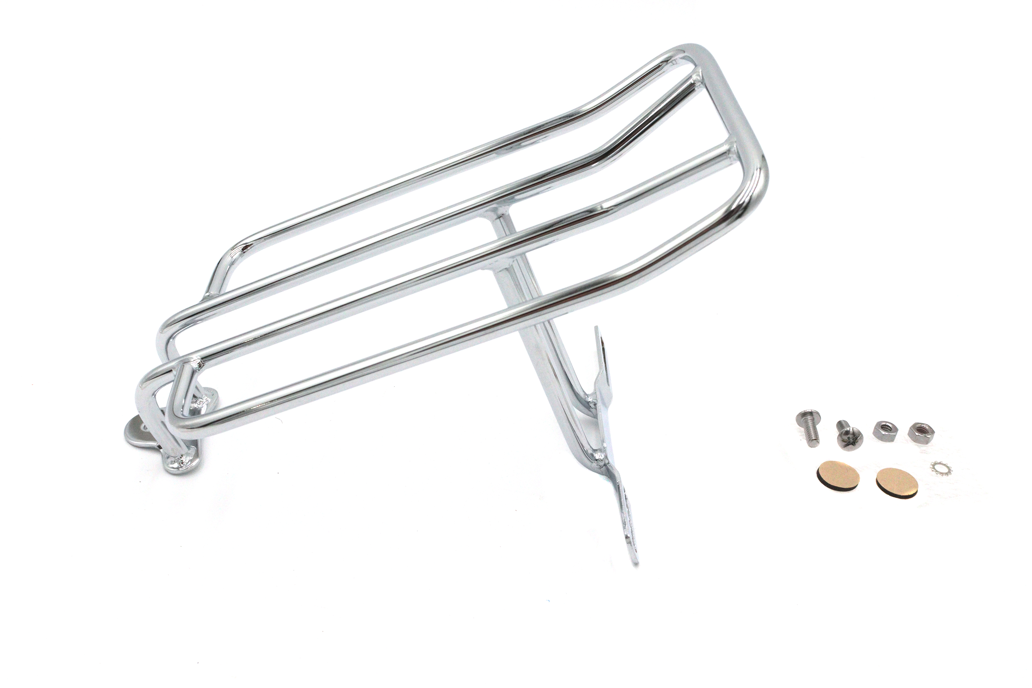 Wyatt Gatling Chrome Luggage Rack