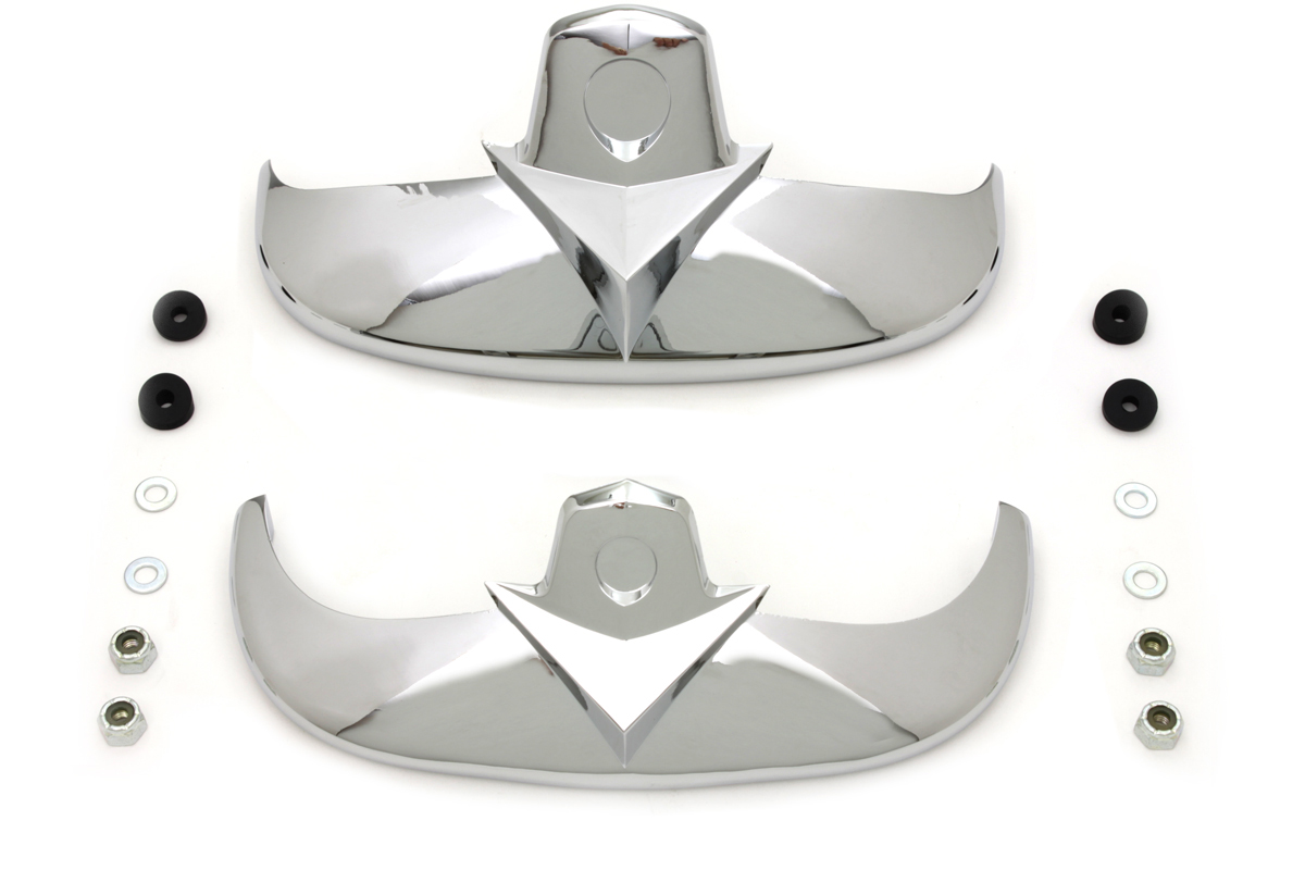 Chrome Fender Tip Set