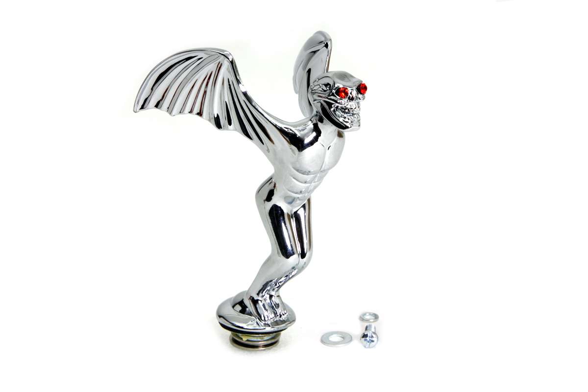 Flying Skull Fender Ornament
