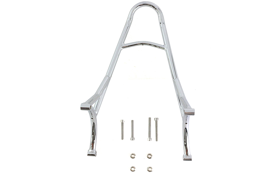 13" Round Sissy Bar Chrome