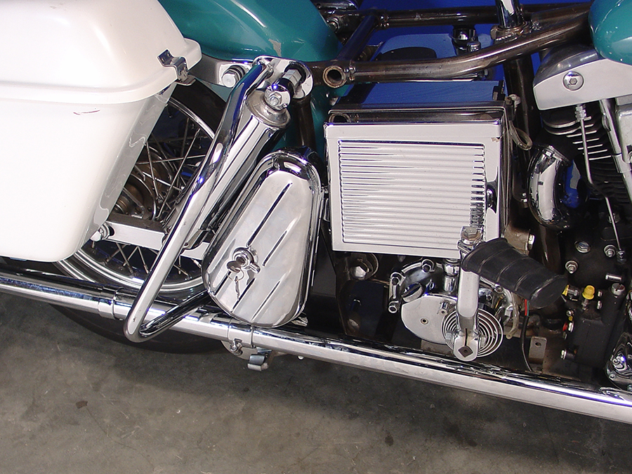 Chrome Right side Tool Box Kit