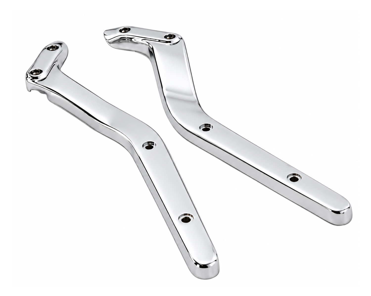 Rear Fender Strut Set Chrome