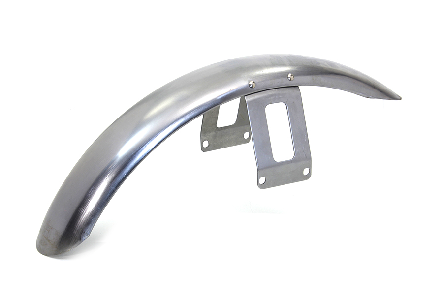 Front Fender Raw Steel fits Harley-Davidson - Bild 2 von 4