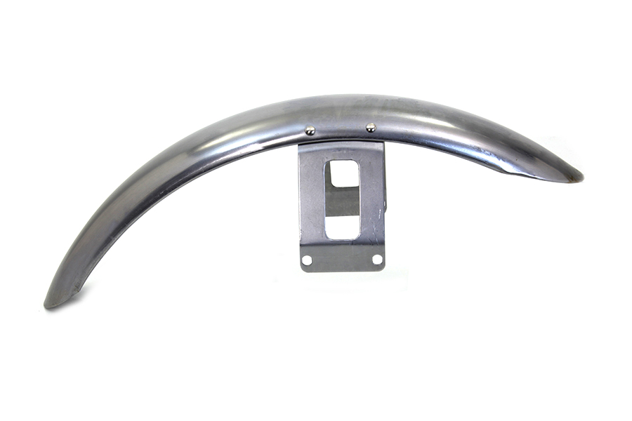 Front Fender Raw Steel fits Harley-Davidson - Bild 3 von 4