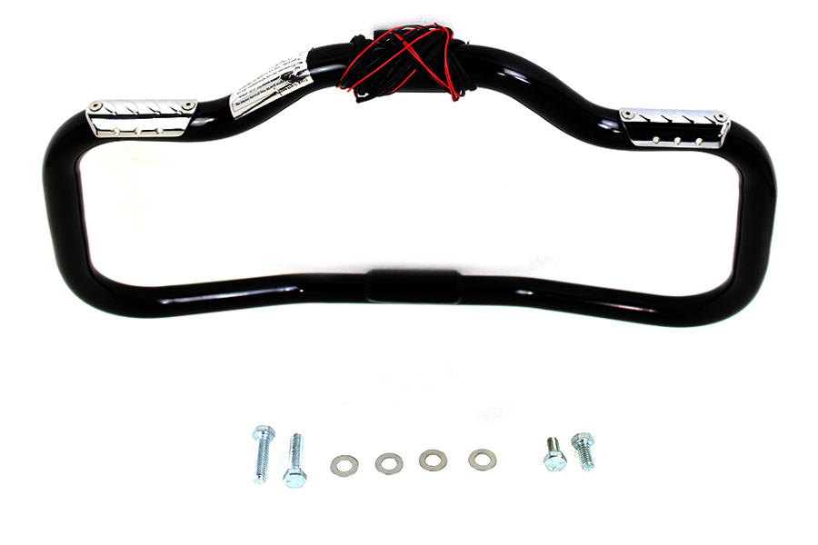 Black Front Turn Signal Highway Bar