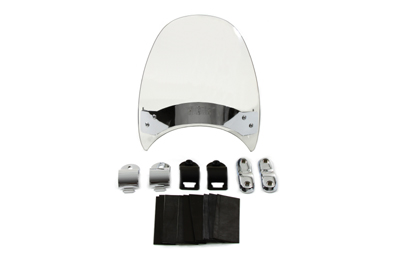 Flyscreen Windshield with Light Grey Tint