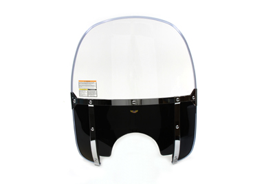 Beaded Windshield Black Lower