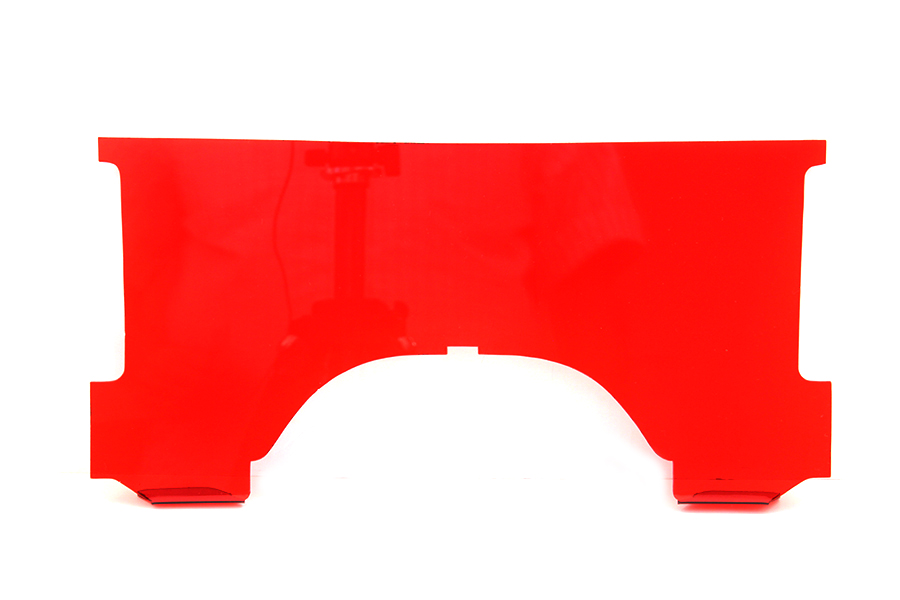 Adjustable Windshield Red Lower