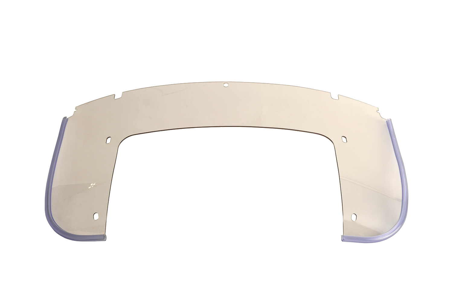 Beaded Lower Windshield Clear