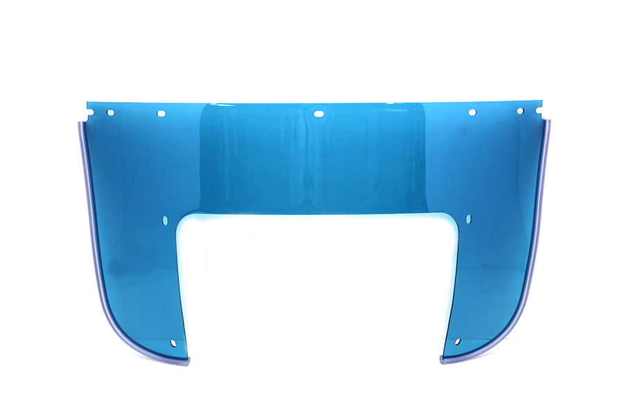 Beaded Lower Windshield Blue