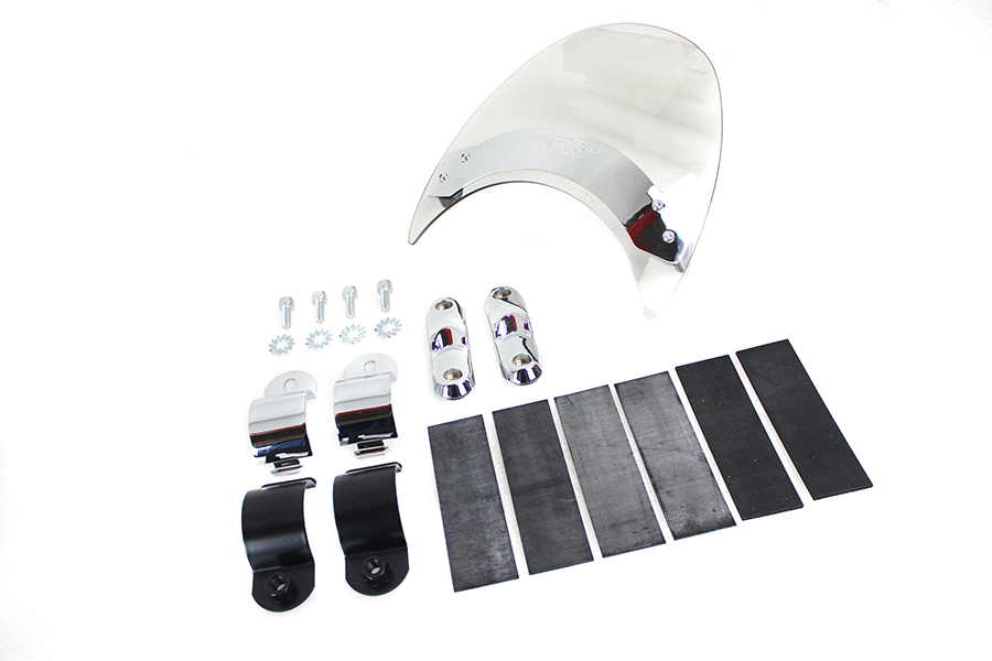 Flyscreen Windshield with Light Grey Tint