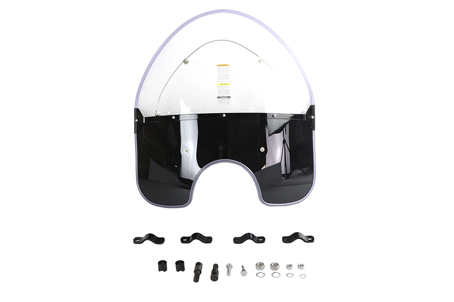 National Cycle Spring Fork Windshield Black