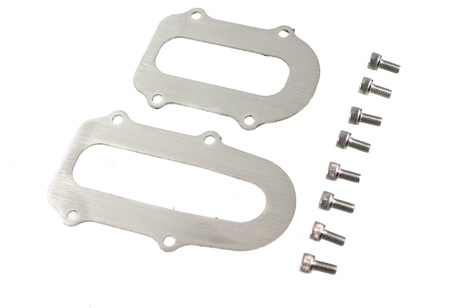 Polished Stainless Steel Rear Axle Protector Plates
