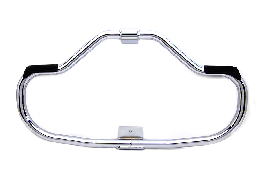 Chrome Front Engine Bar with Footpeg Pads
