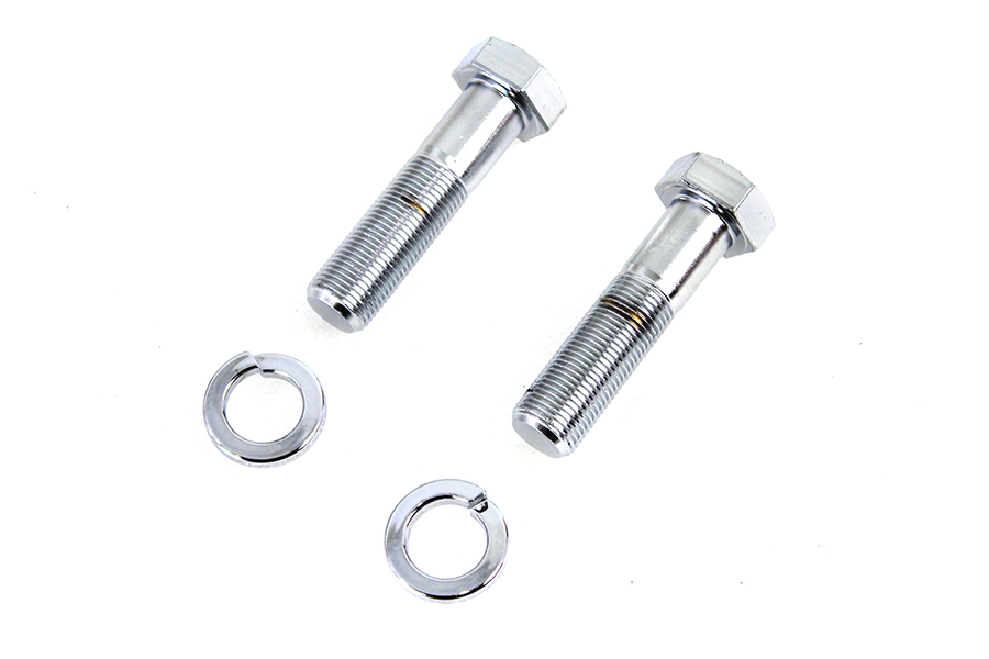 Swingarm Pivot Bolt Set Hex Chrome