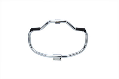 Chrome Front Engine Bar with Footpeg Pads