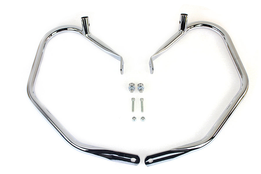 Chrome Comfort Style Rear Engine Bars