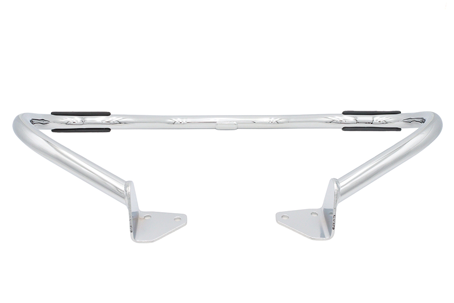Factory Sample Chrome Front Engine Bar with Footpeg Pads