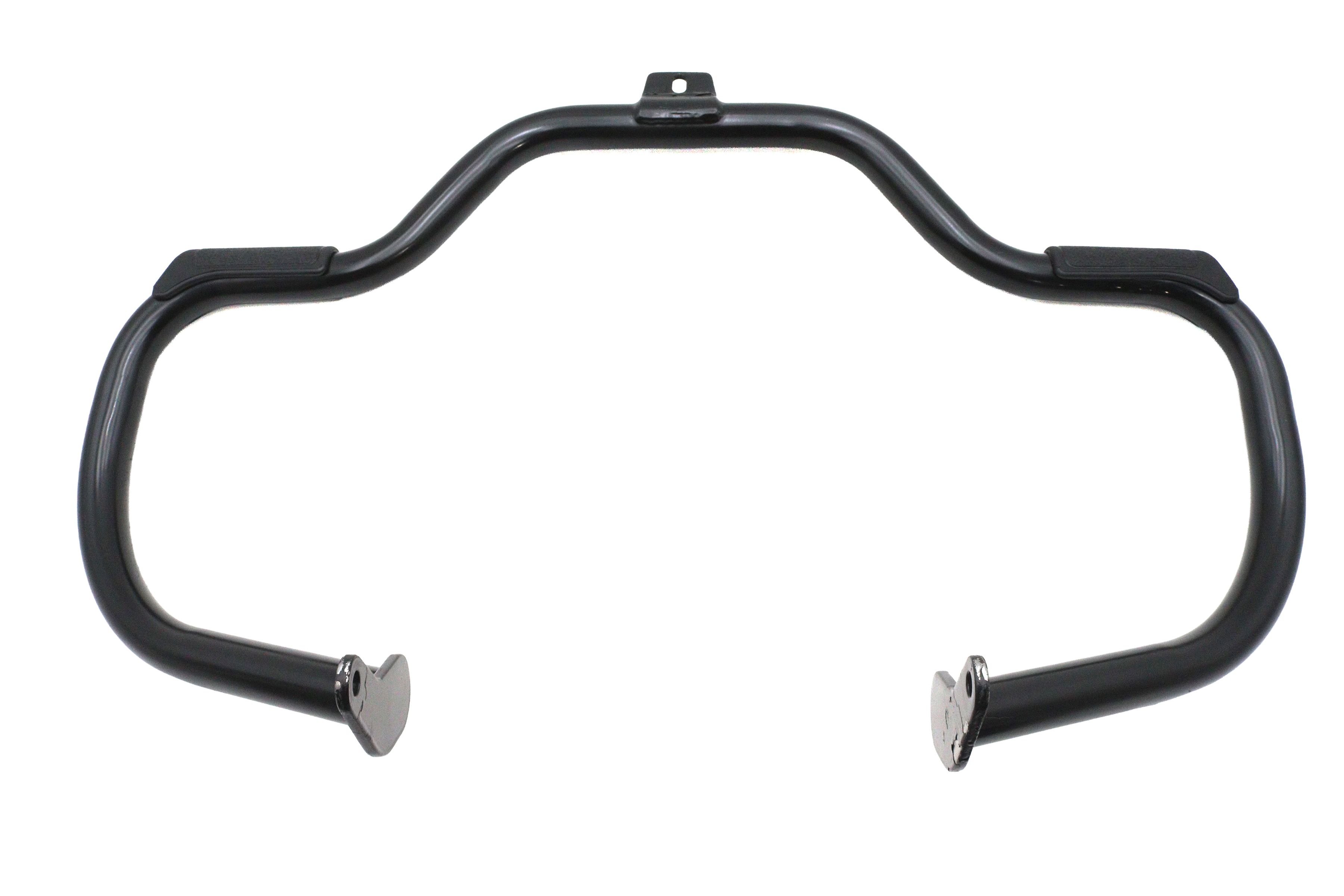 Factory Sample Black Front Engine Bar with Footpeg Pads