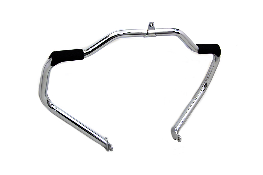 Factory Sample Chrome Front Engine Bar with Footpeg Pads