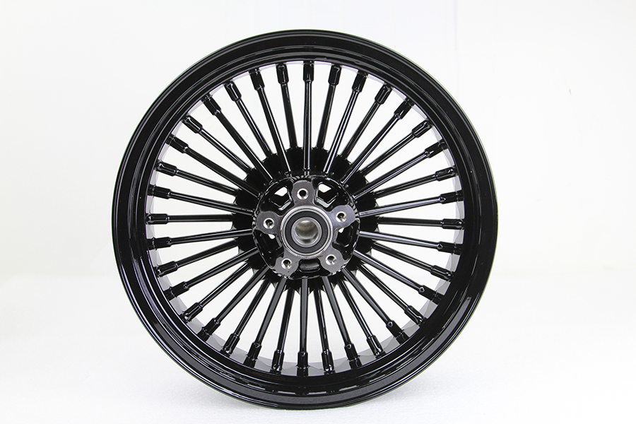 16" x 3.5" Duro 36 Fat Spoke Uni-Wheel Black