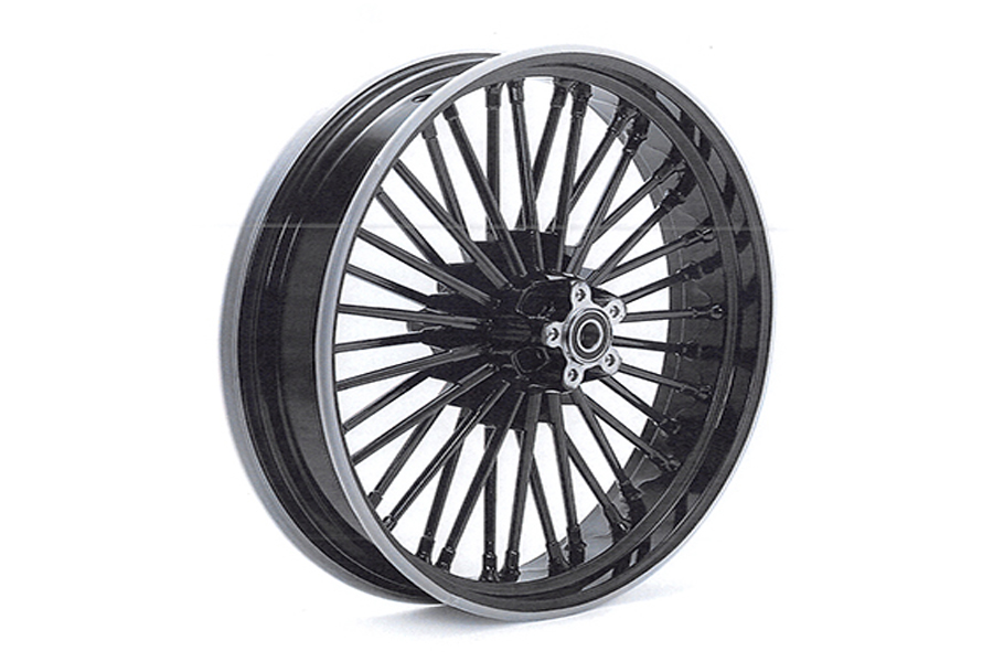 Front 16" x 3.15" x 36 Bespoke Wheel Gloss Black