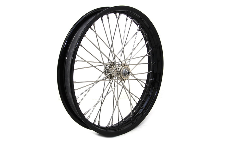 18" x 2.15" WR Front Spool Wheel Black