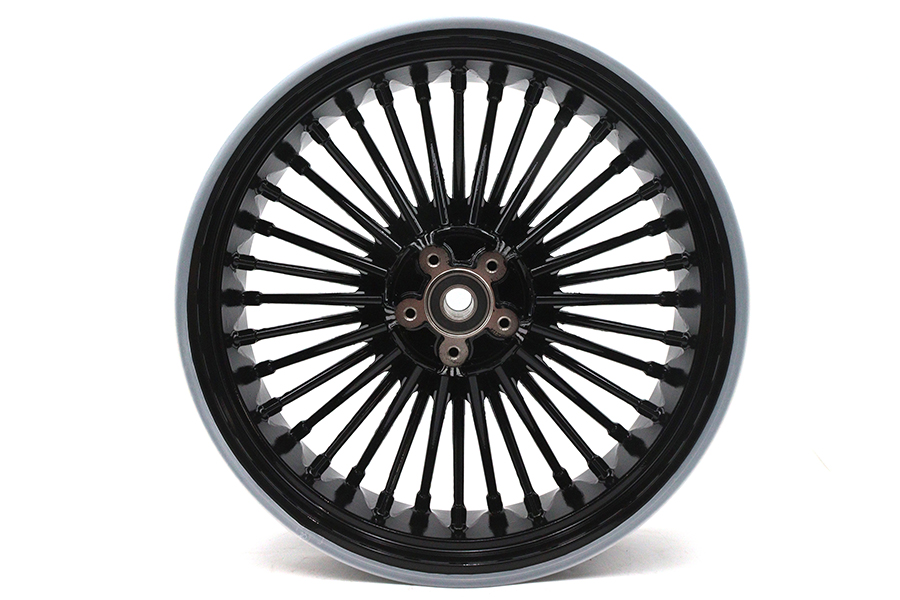 18" X 5.5" Duro 36 Fat Spoke Rear Wheel Gloss Black