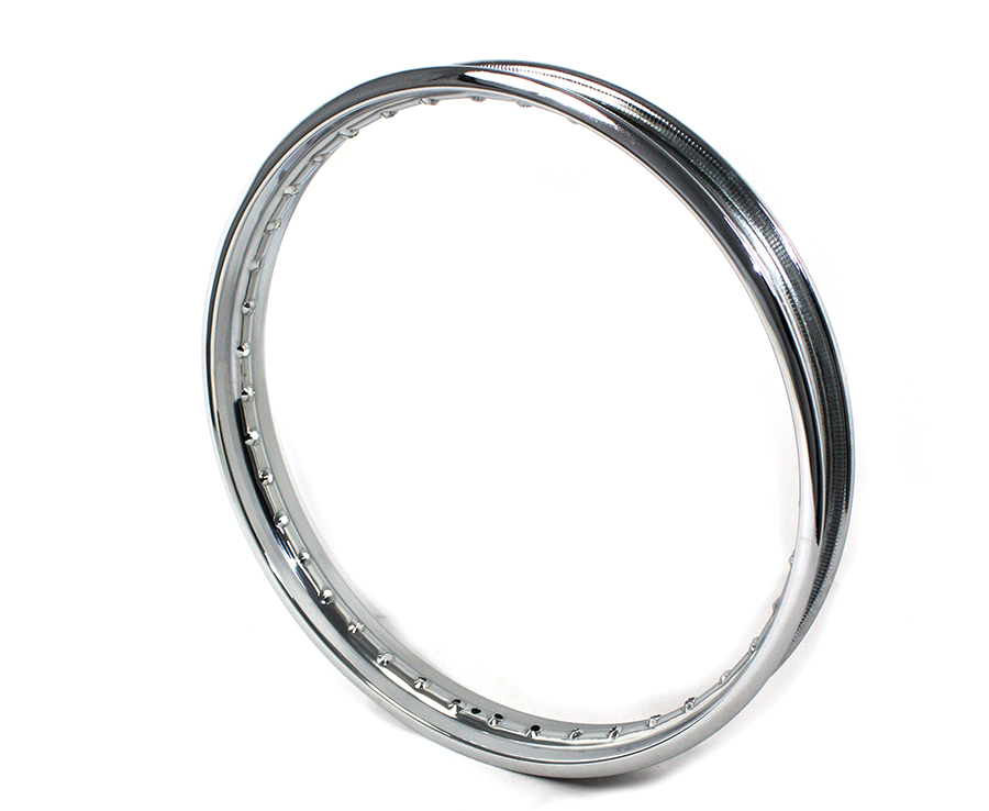 21" X 1.85" Rolled Edge Rim Chrome