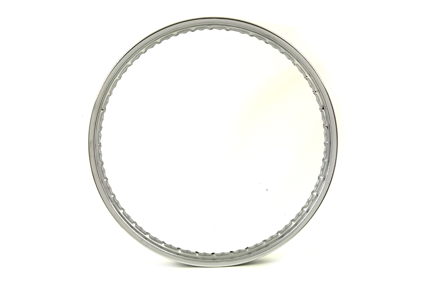 21" x 1.85" Rolled Edge Front Wheel Rim Chrome