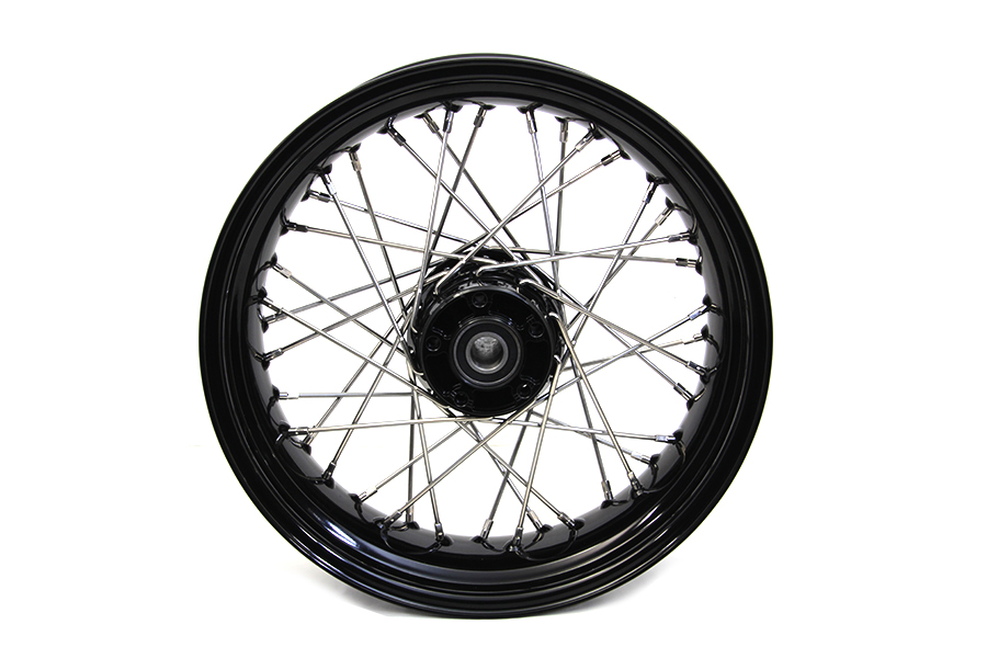 16ひる2まい 16 inch x 5 inch XL Rear Wheel Black fits Harley Davidson | eBay