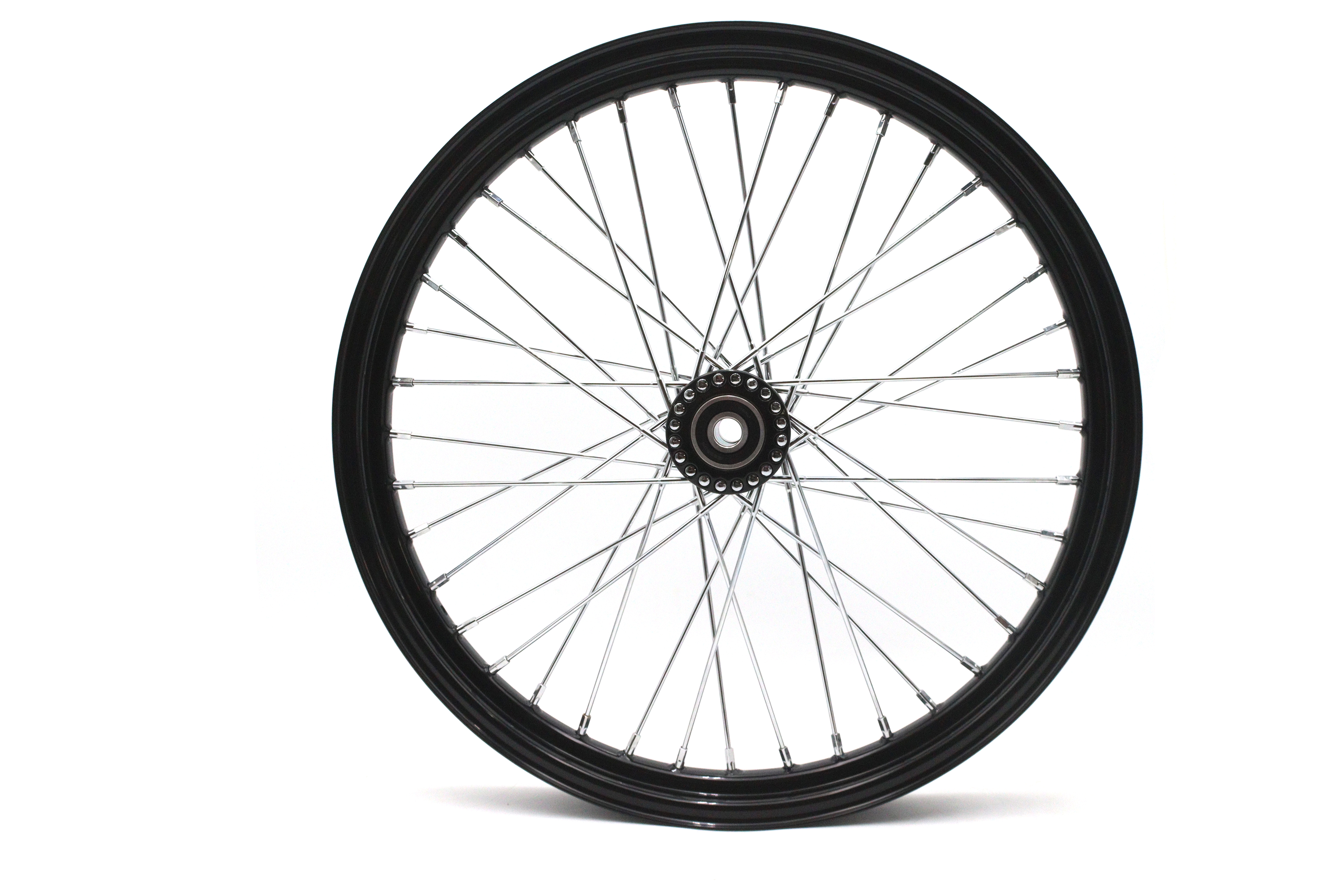 21" x 2.15" Front Spool Wheel Black