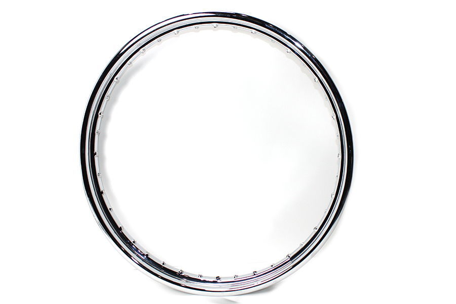 21" X 2.15" Rolled Edge Chrome Wheel Rim