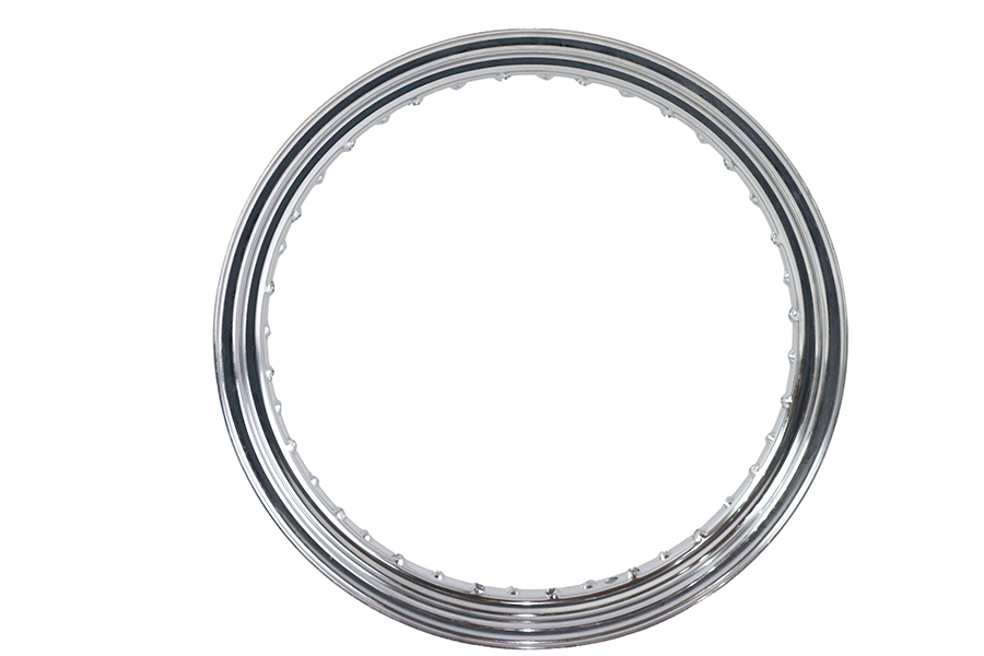 18" X 2.5" Drop Center Chrome Wheel Rim