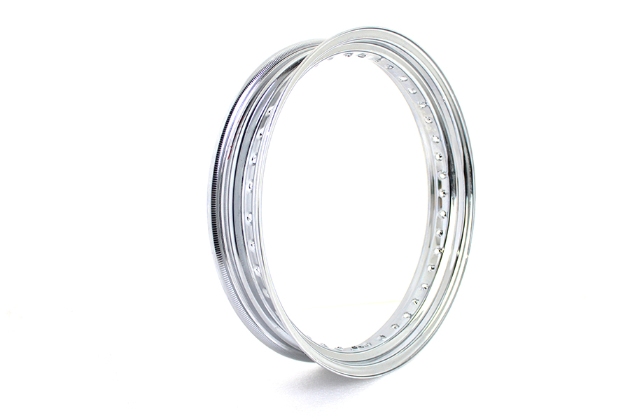 18 inch X 3.00 inch Drop Center Chrome Wheel Rim fits Harley Davidson - Picture 3 of 4