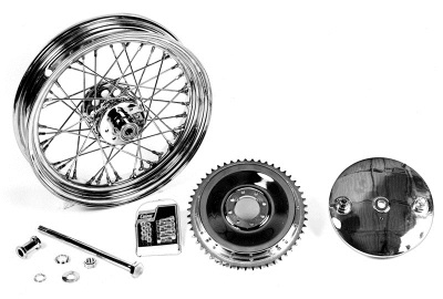 16" Wheel and Brake Drum Assembly Chrome