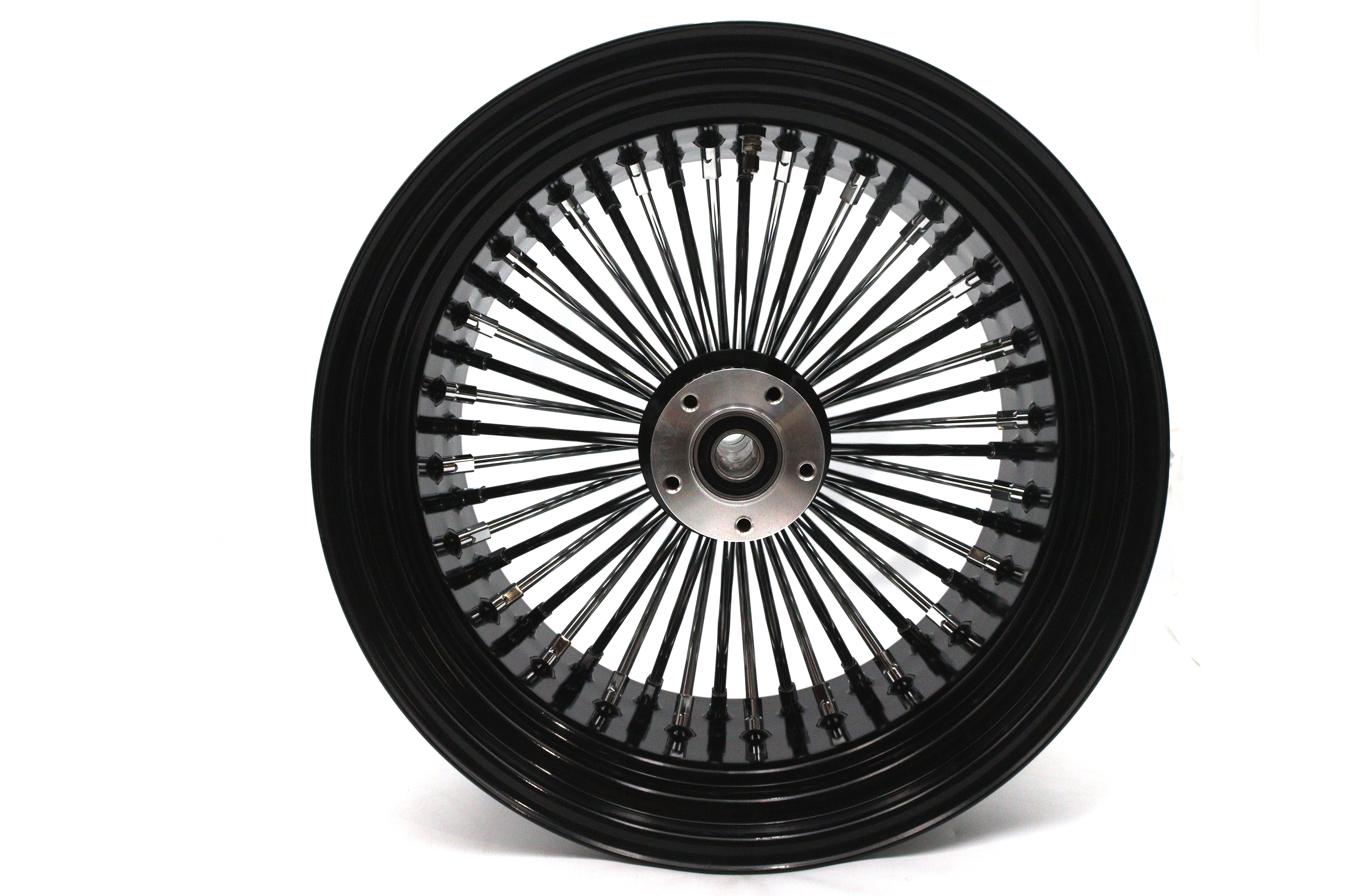 18" x 10.5" King Spoke Rear Wheel Black