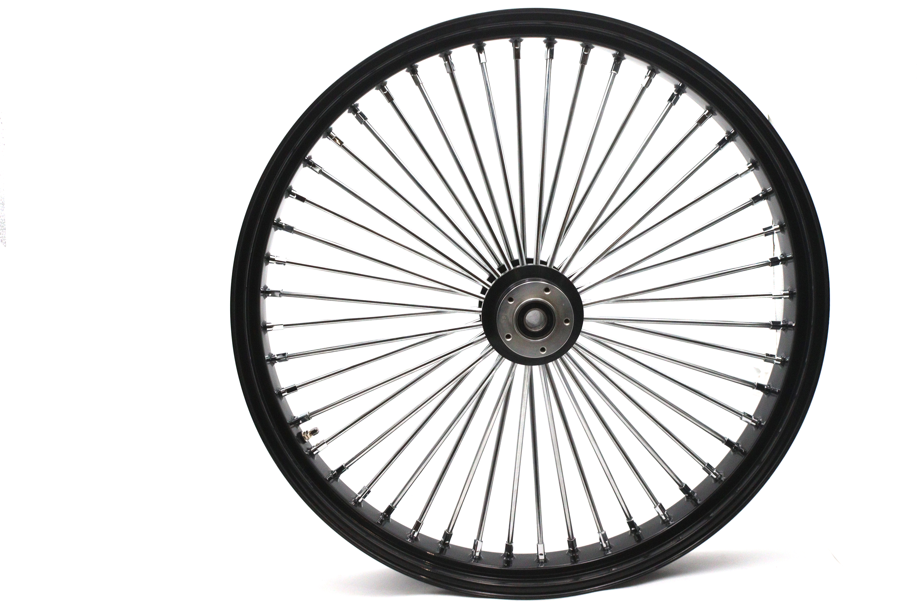 30" x 4.0" King Spoke Front Wheel Black