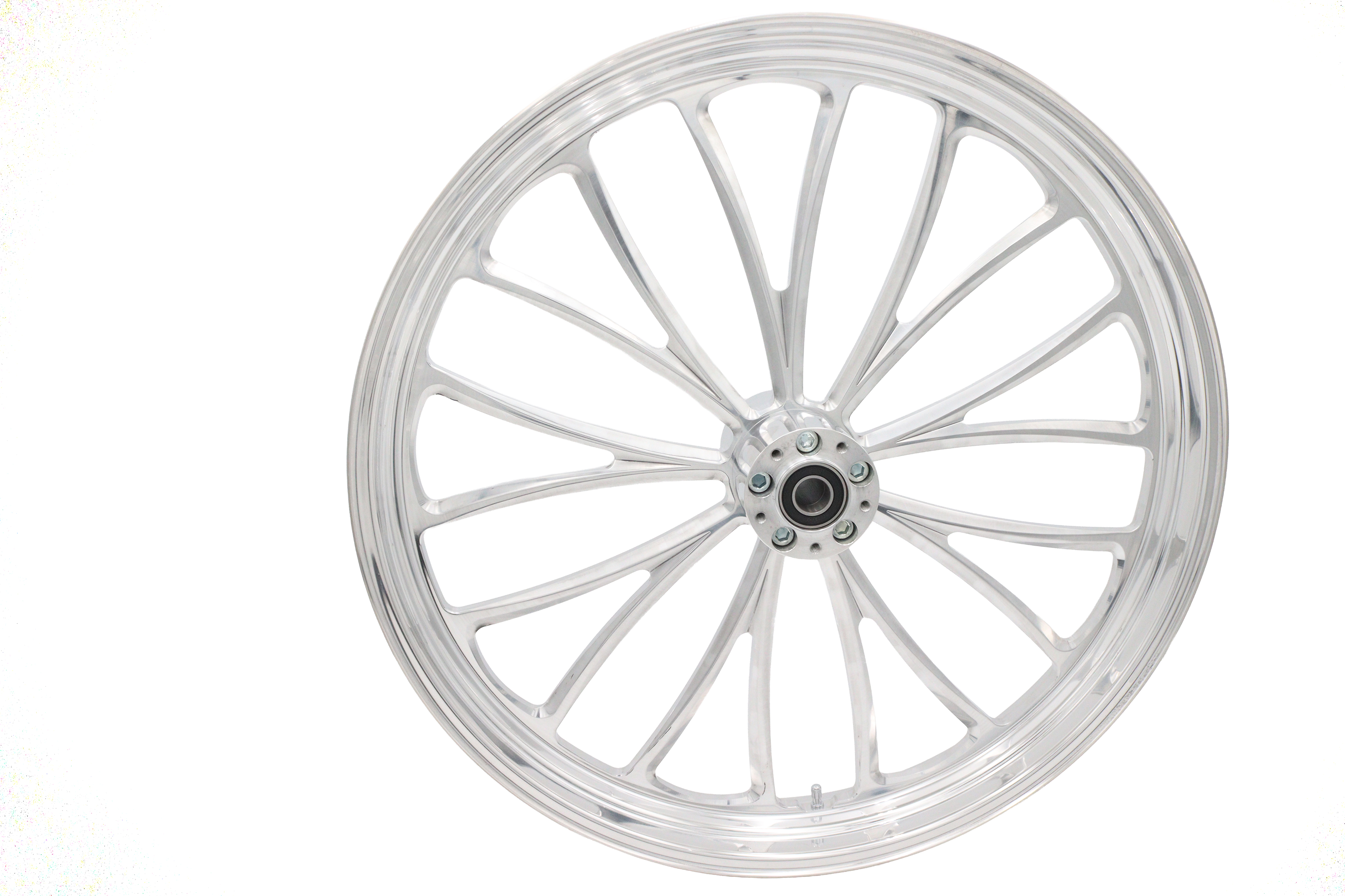 26" x 3.5" Manhattan Front Wheel Polished