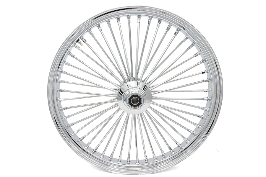 26" x 3.5" King Spoke Front Wheel Chrome
