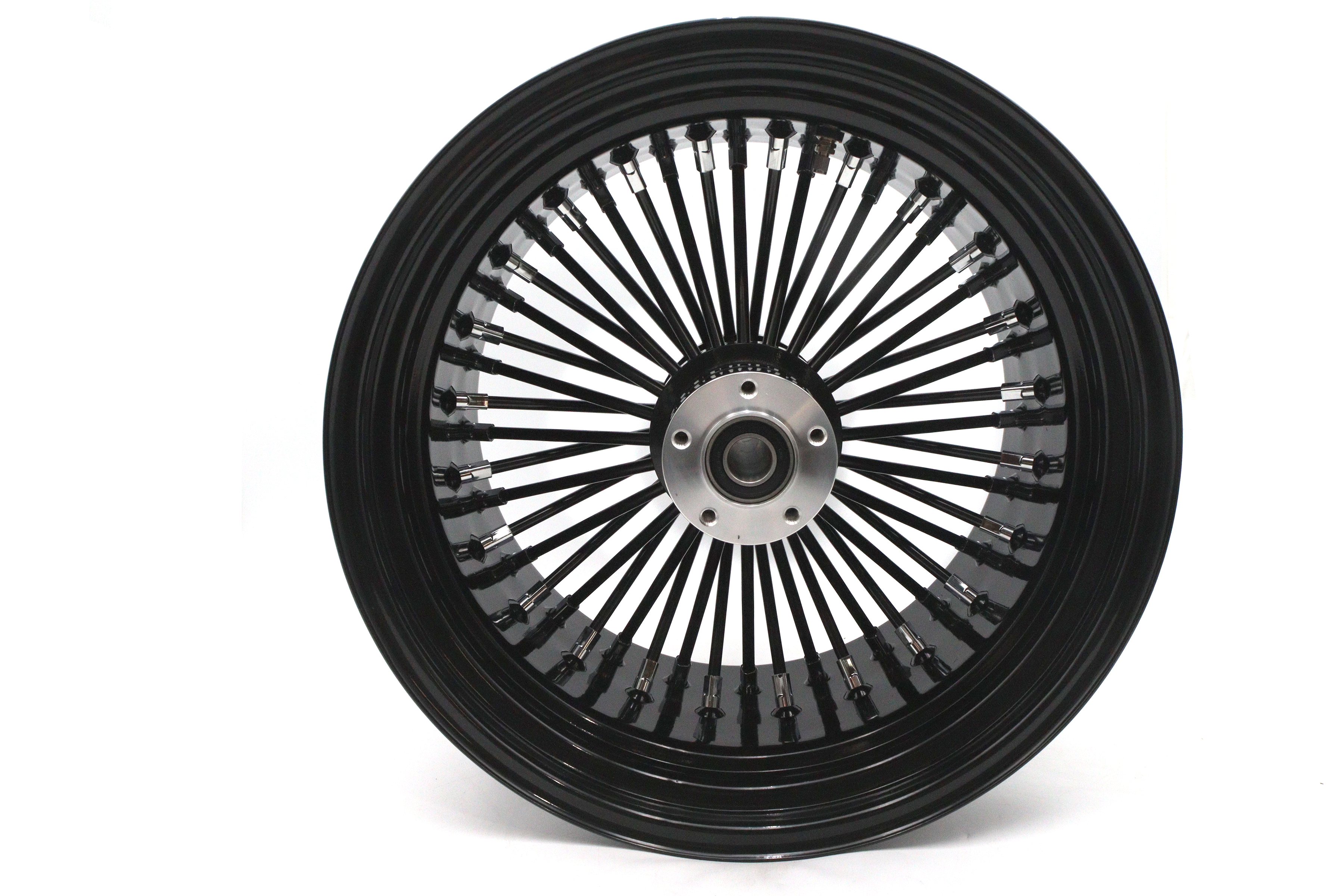 18" x 10.5" King Spoke Rear Wheel Black